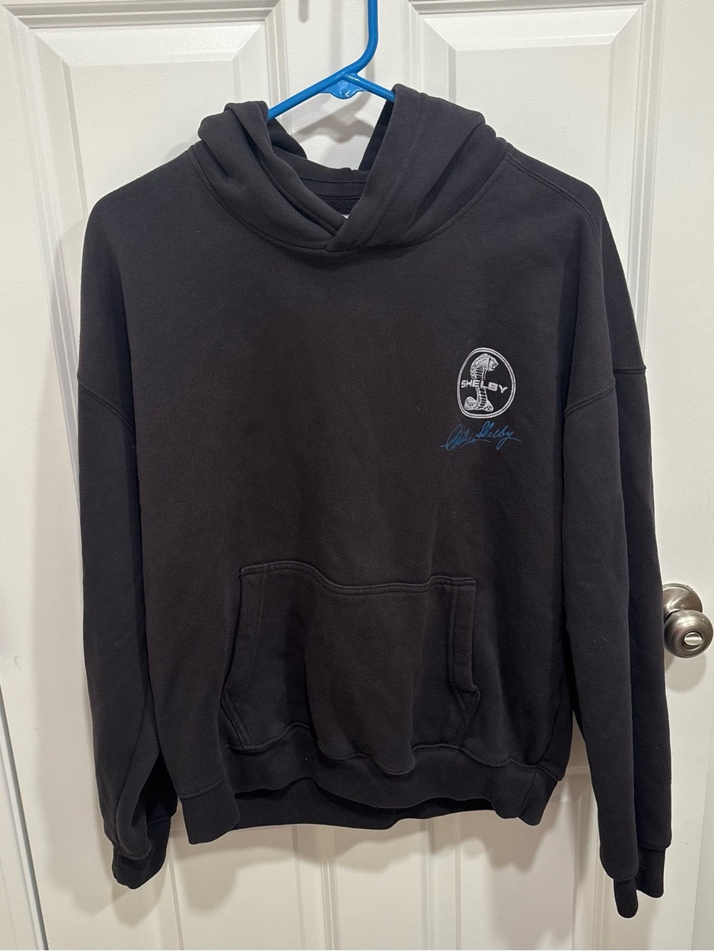 Hollister Shelby Daytona Coupe Cobra Graphic Dark Grey Hoodie Womens U.S. Medium
